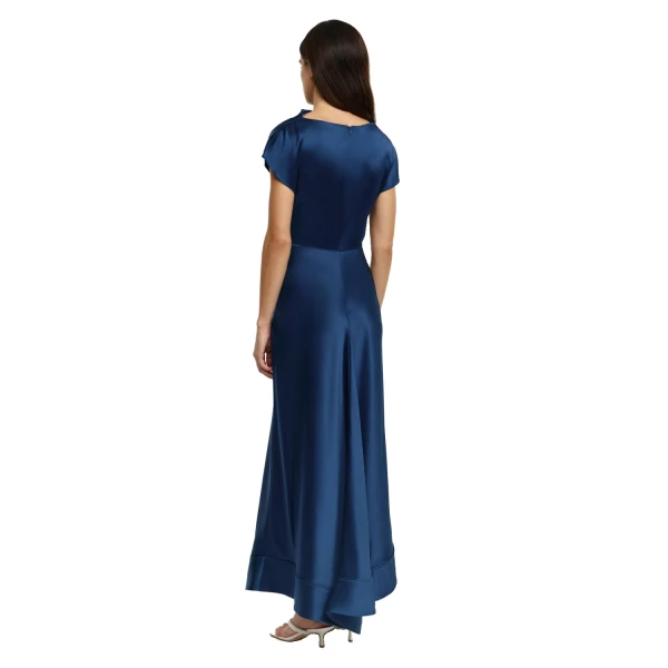 Acler Glatton Maxi Dress in Misty Blue, view 3