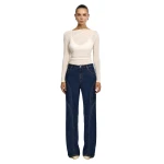 Acler Heath Jean in Indigo