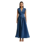 Acler Innoxhill Maxi Dress in Misty Blue