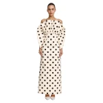 Acler Ketch Maxi Dress in Dotty