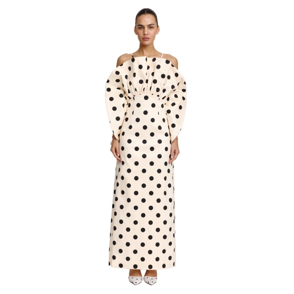 Acler Ketch Maxi Dress in Dotty