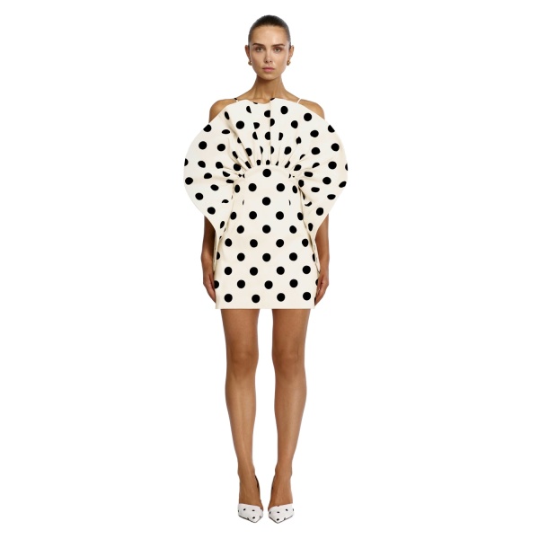 Acler Ketch Mini Dress in Dotty