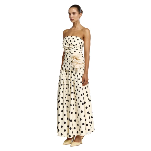 Acler Ketchin Maxi Dress in Dotty, view 2