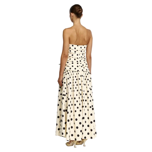 Acler Ketchin Maxi Dress in Dotty, view 3
