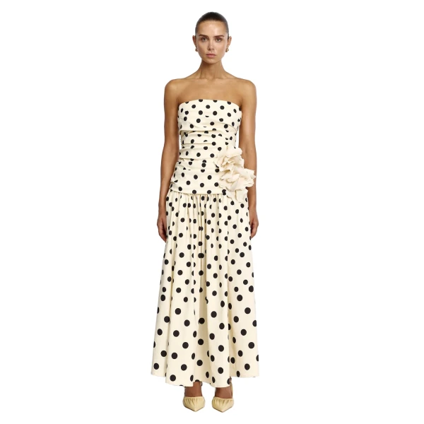 Acler Ketchin Maxi Dress in Dotty