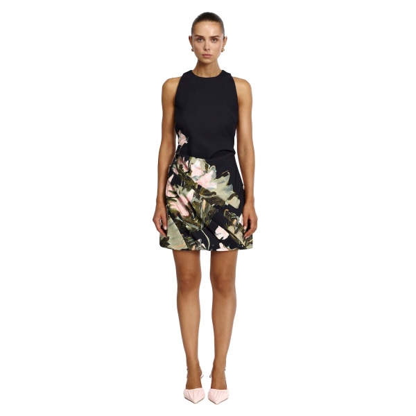 Acler Lachine Mini Dress in Water Lily