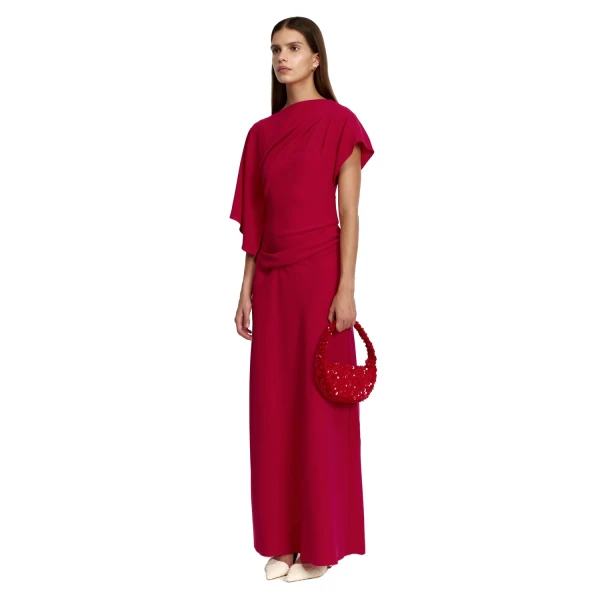 Acler Lansvale Maxi Dress in Berry, view 2