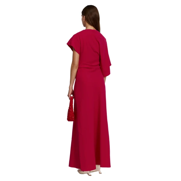 Acler Lansvale Maxi Dress in Berry, view 3