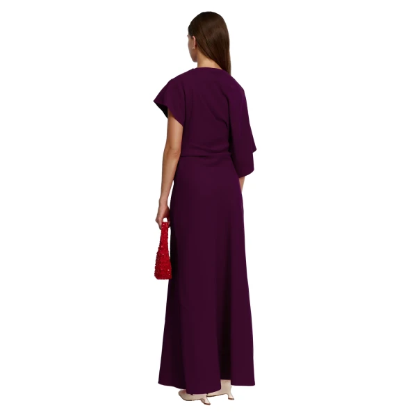 Acler Lansvale Maxi Dress in Fig, view 3
