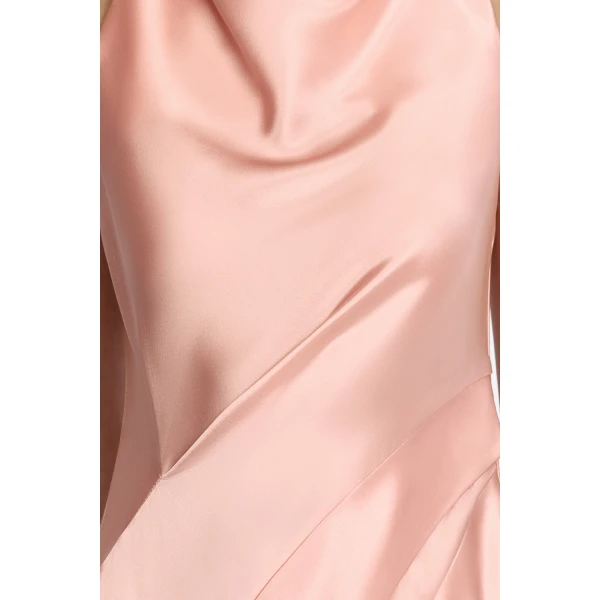 Acler Lecha Maxi Dress in Soft Flamingo, view 4