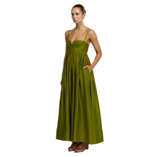 Acler Madlo Maxi Dress in Cardamom, view 2