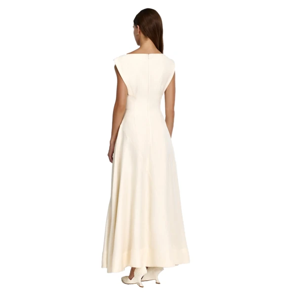 Acler Marney Maxi Dress in Buttercream, view 3