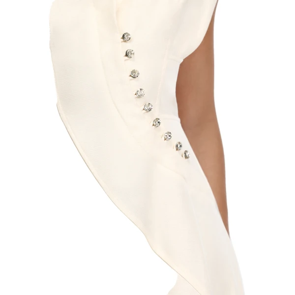 Acler Marney Maxi Dress in Buttercream, view 4