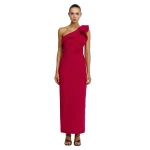 Acler Matlock Maxi Dress in Berry