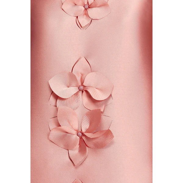 Acler Medora Mini Dress in Rose Petal, view 4