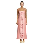 Acler Medoral Maxi Dress in Rose Petal