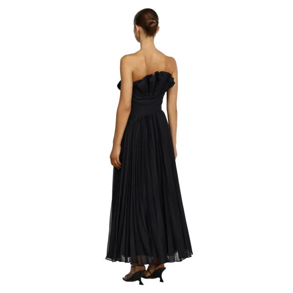 Acler Penda Maxi Dress in Black, view 3