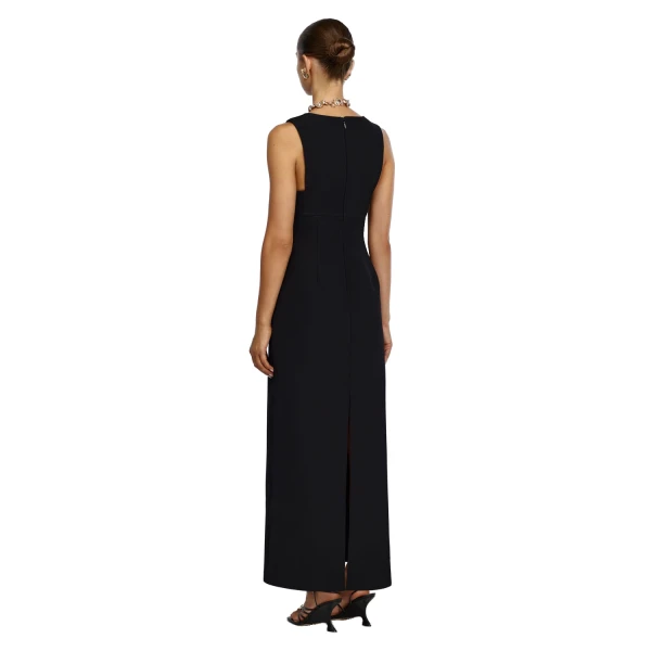 Acler Picardie Maxi Dress in Black, view 3