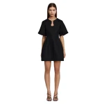 Acler Picts Mini Dress in Black