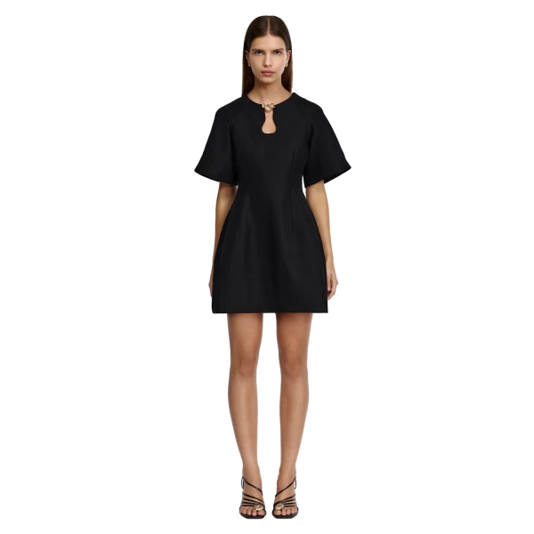 Picts Mini Dress in Black