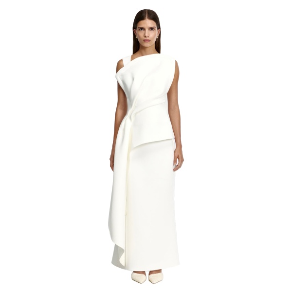 Acler Quindus Skirt in Ivory
