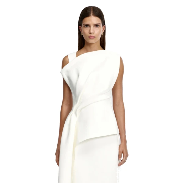 Quindus Top in Ivory