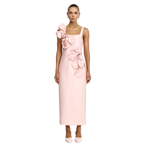 Radburn Maxi Dress in Soft Flamingo