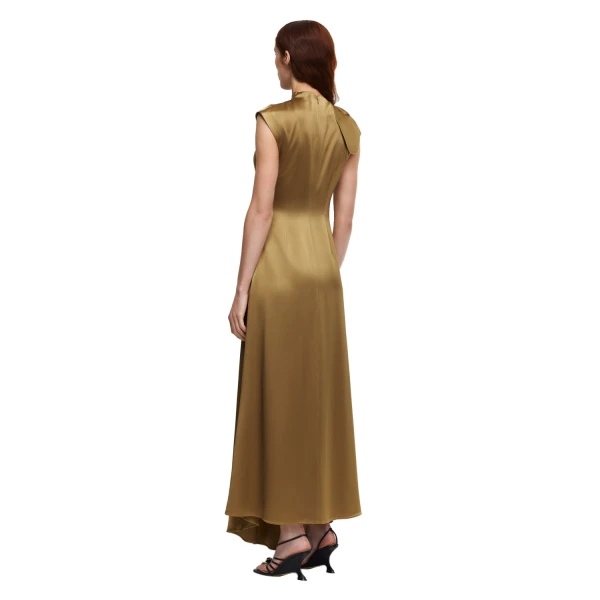 Acler Ramshaw Maxi Dress in Golden Moss, view 3