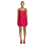 Acler Rex Mini Dress in Corte Pink