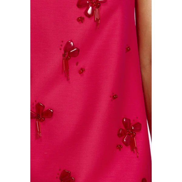 Acler Rex Mini Dress in Corte Pink, view 4