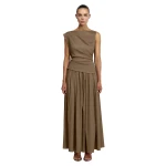 Acler Robakker Maxi Dress in Sepia