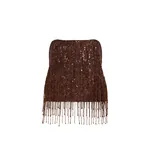 Aje Aire Sequin Top