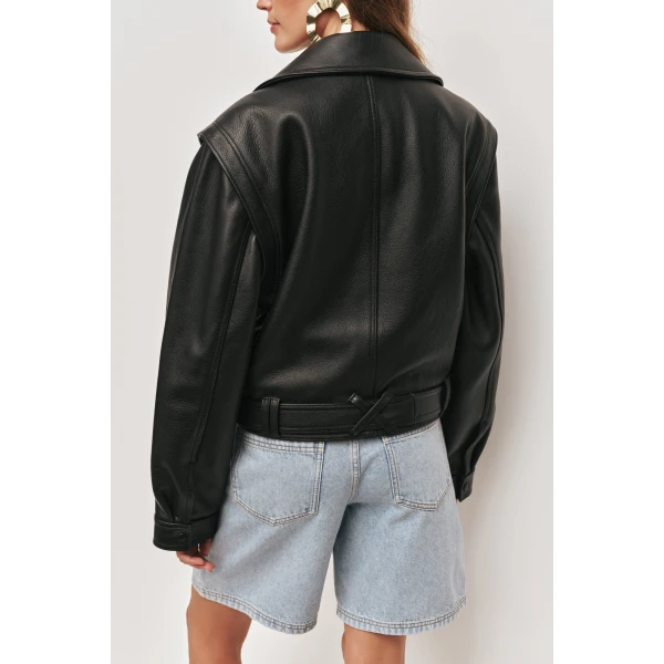 Aje Ashton Leather Jacket