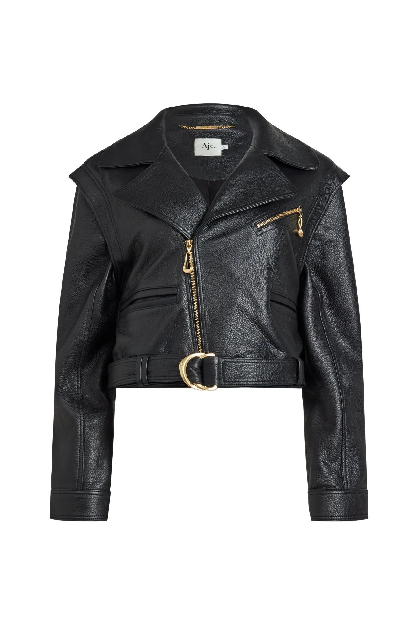 Aje Ashton Leather Jacket Australia Signature Jackets – Luxury Shoes Aje Ashton Leather Jacket