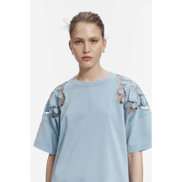 Light Wash Blue tops