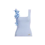 Aje Camille Flower Tank