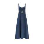 Aje Canvas Midi Dress