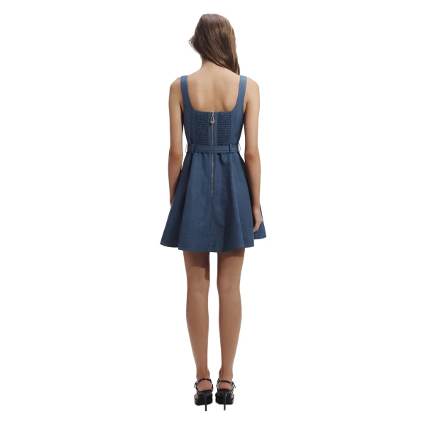 Aje Canvas Mini Dress