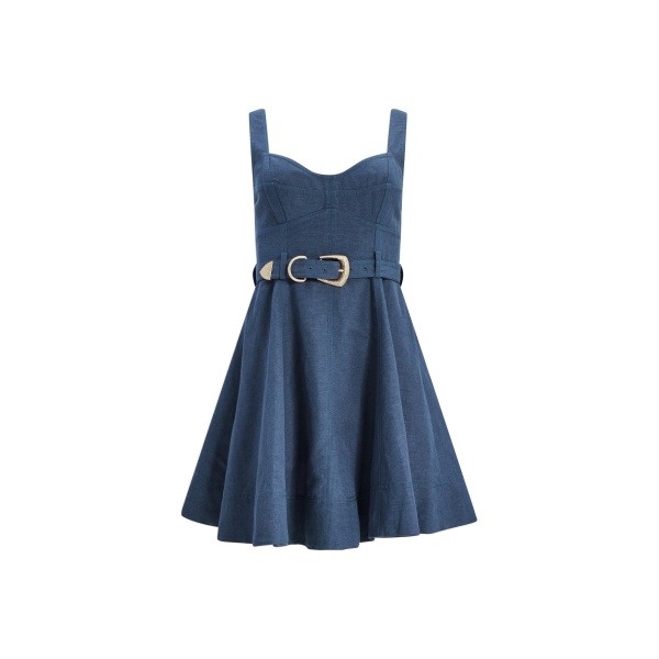Aje Canvas Mini Dress