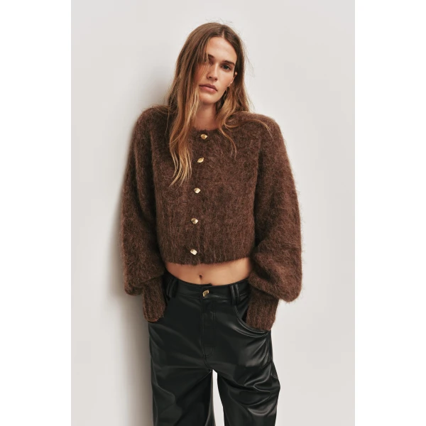 Chocolate knitwear