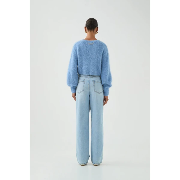 Aje Celine Fluffy Cardigan