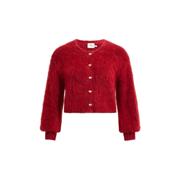 Aje Celine Fluffy Cardigan