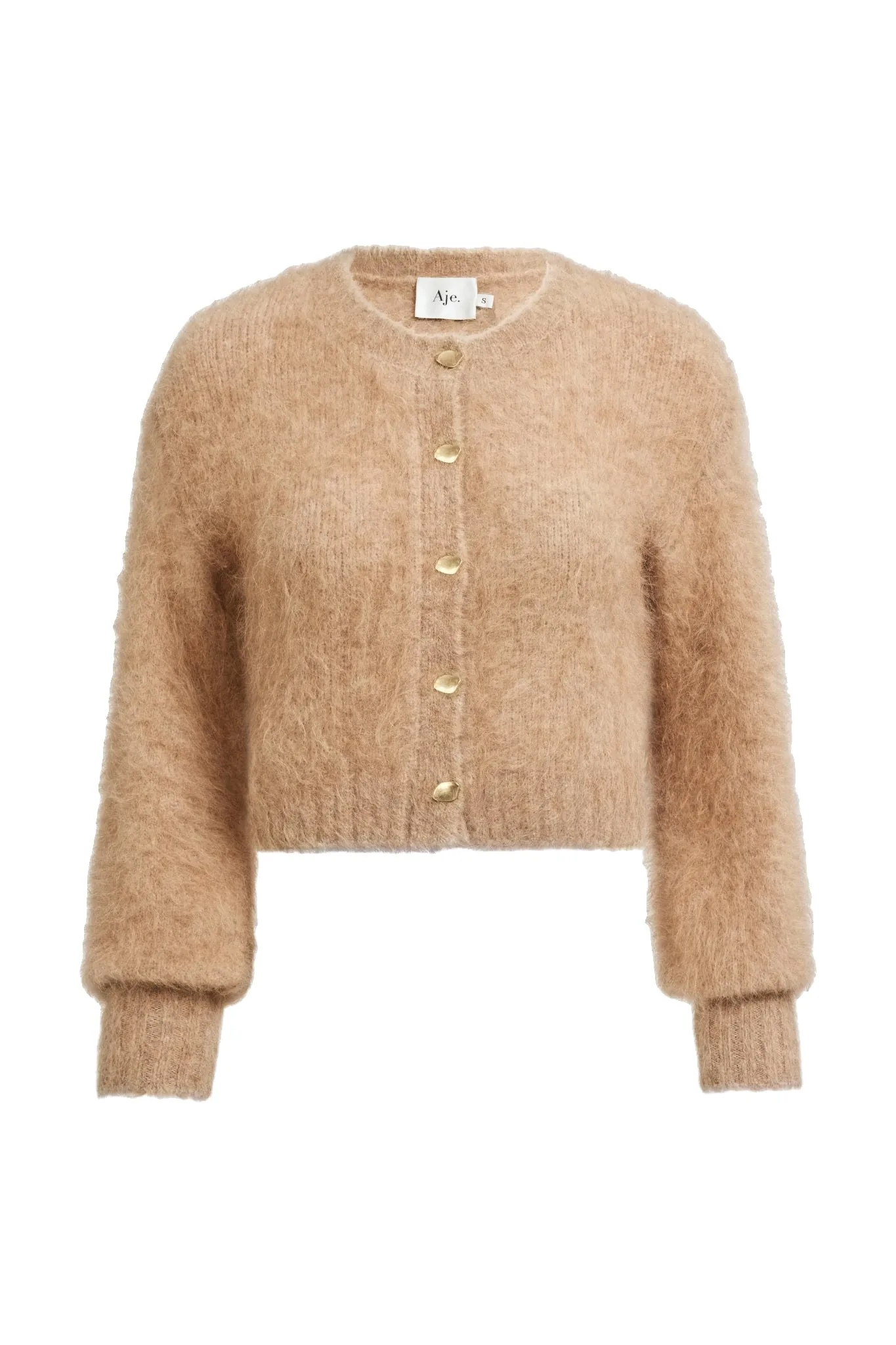 Aje Celine Fluffy Cardigan Australia Signature Knitwear – Luxury Shoes Aje Celine Fluffy Cardigan