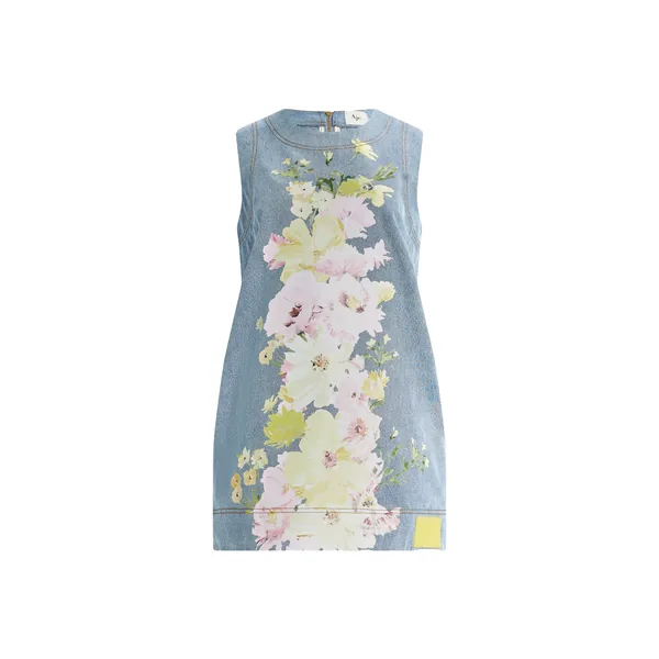 Aje Daisy Denim Mini Dress