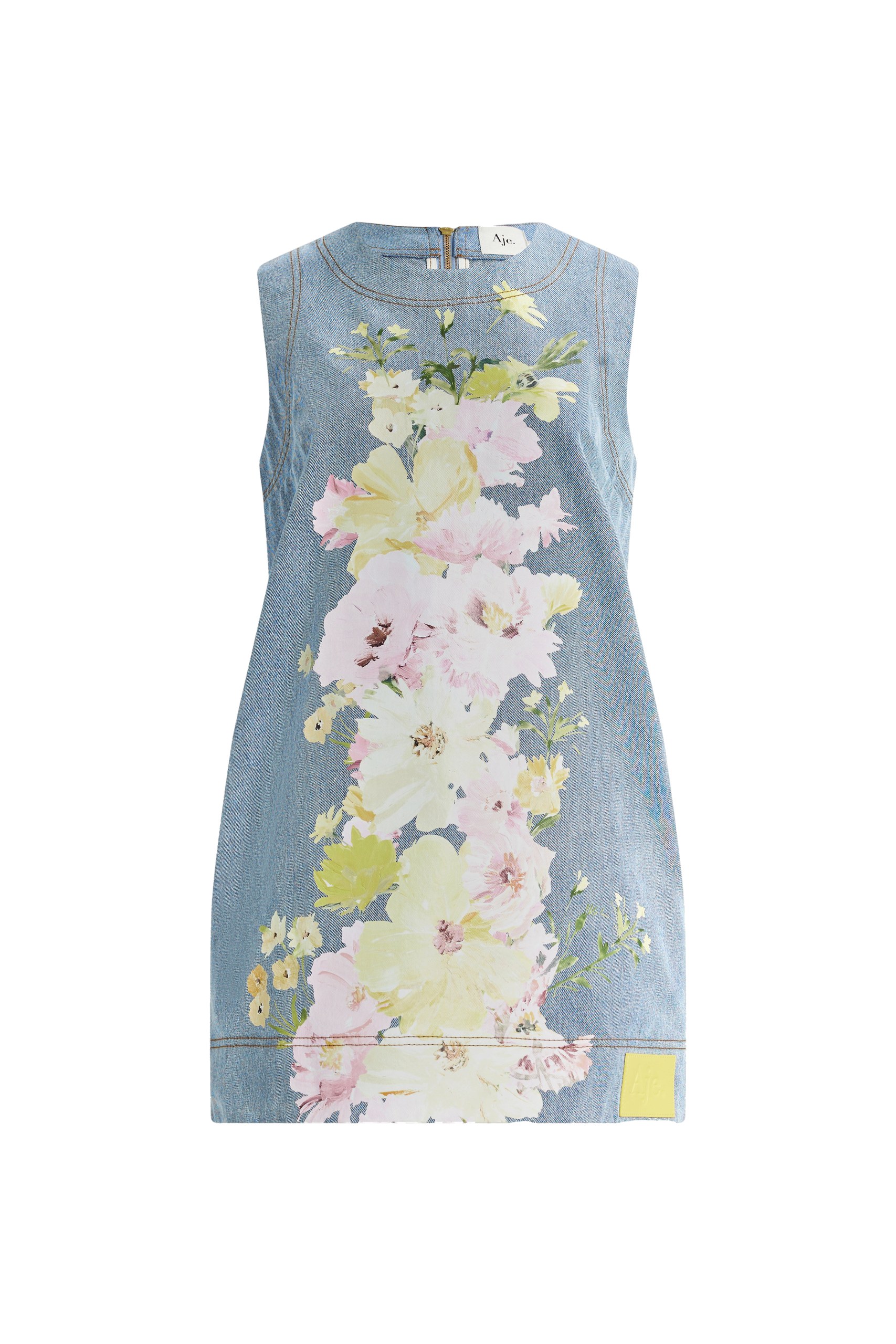 Aje Daisy Denim Mini Dress Australia Signature Dresses – Luxury Shoes Aje Daisy Denim Mini Dress