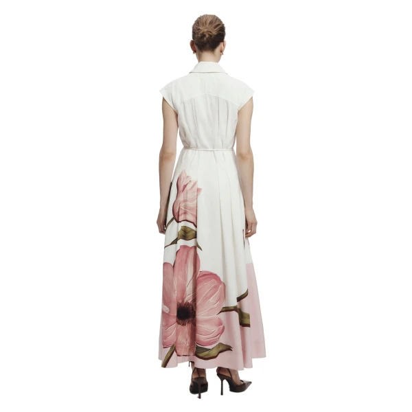 Aje Droplet Midi Dress