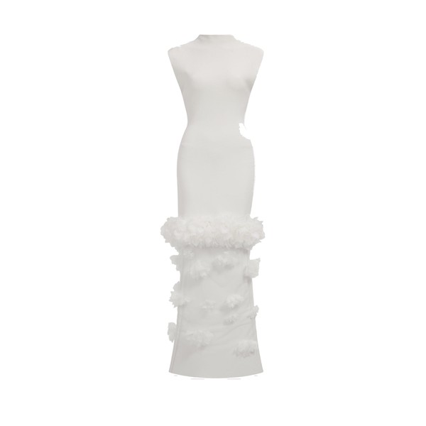 Aje Fleura Knit Midi Dress