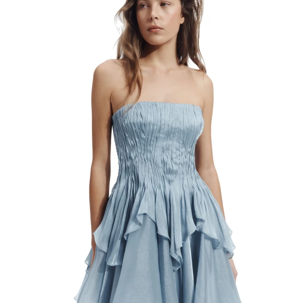 Aje Gleam Mini Dress