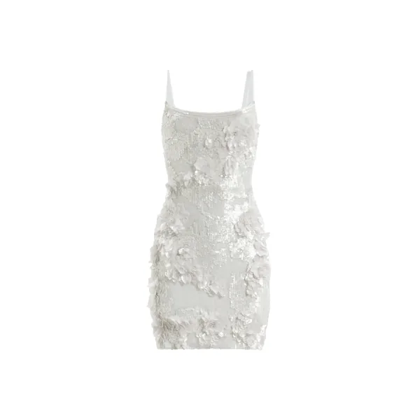 Aje Halo Mini Sequin Dress