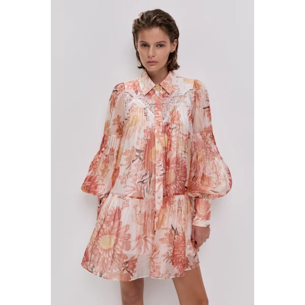 Rust Native Floral dresses